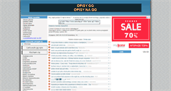 Desktop Screenshot of opisy4gg.pl
